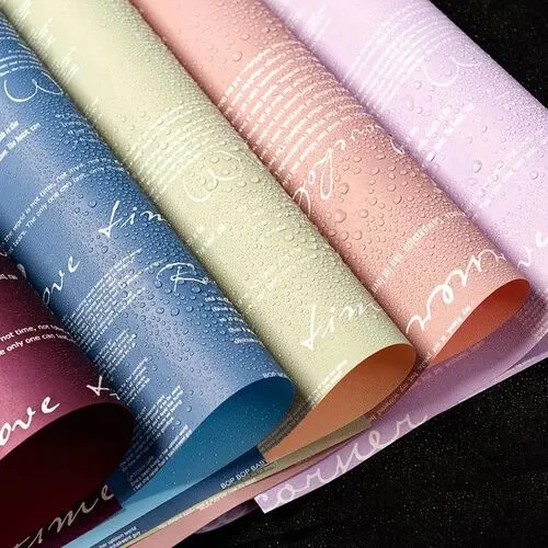 Multi Colors Gifts Packaging Flower Wrapping Paper - Image 2